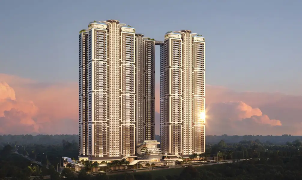 MSN Neopolis Apartment main elevation Hd by MSN Realty located at Neopolis, Hyderabad Telangana