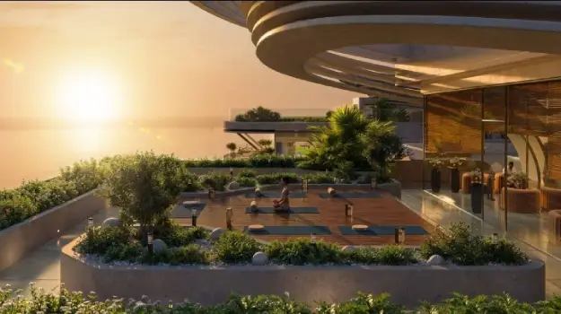 MSN Neopolis Apartment meditation zone in clubhouse by MSN Realty located at Neopolis, Hyderabad Telangana