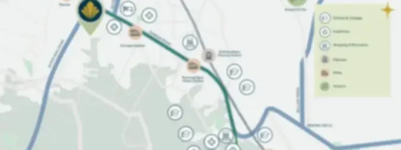 MSN Neopolis Apartment location map with landmarks by MSN Realty located at Neopolis, Hyderabad Telangana